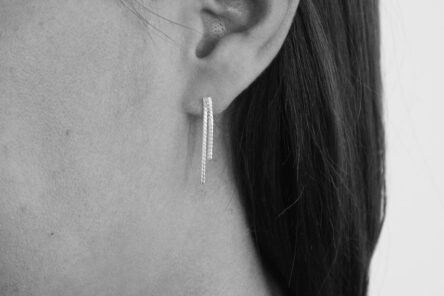 Earstuds Double Cable
