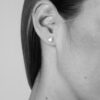 Earstuds bruhed little Triangle