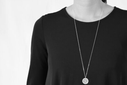 Necklace Coin Lotus