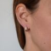 Earrings Creoles Stones