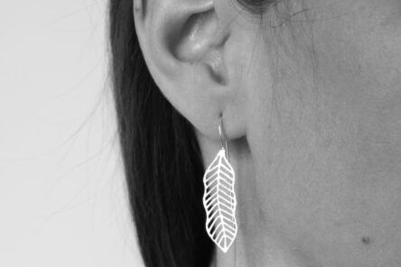 Earrings Palm Leaf