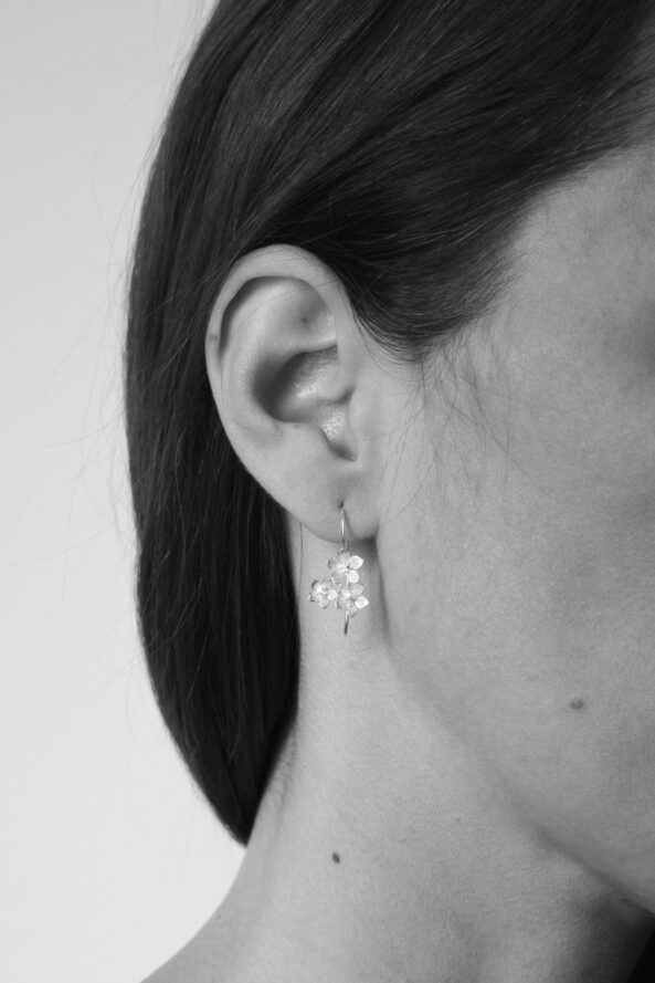Earrings Three Blossom