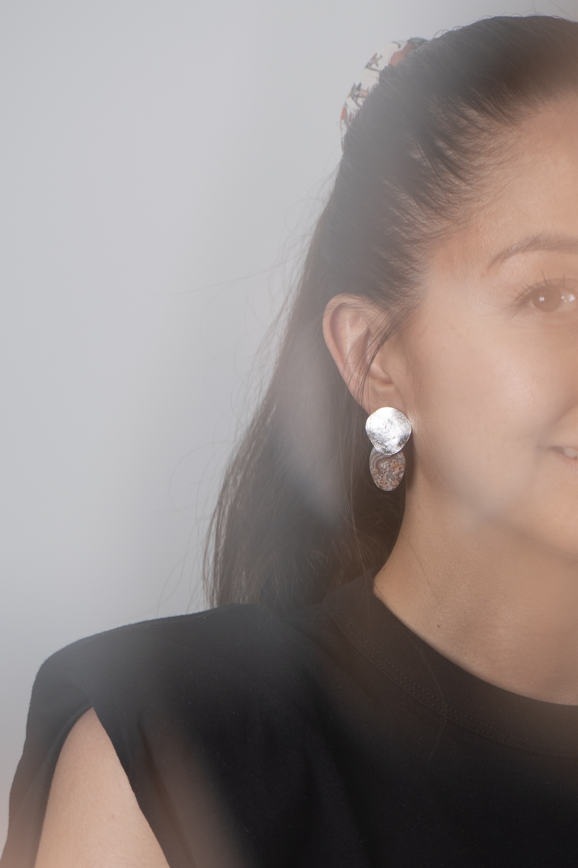 Earrings Capsule Agate – Bild 2