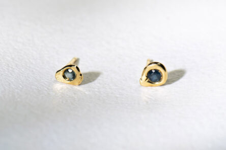 Earstuds Blue Sapphire