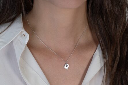 Alternative view of Necklace Capsule With Rose Sapphire