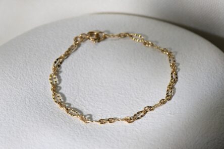 Bracelet Hammered Link