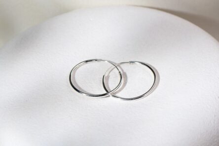 Hoops Small Fine 2.5 cm