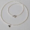 Necklace Sapphire & Pearl