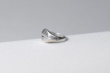 Alternative view of Ring Sandcasted Size 48