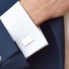Cufflink Square dull