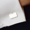 Cufflink Square dull