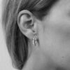 Earstuds Asian Leaf
