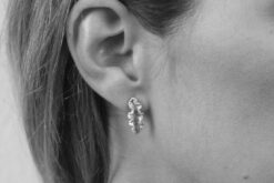 Earstuds Asian Leaf
