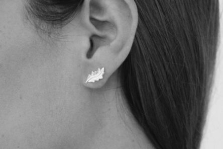 Earstuds S Leaf