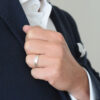 Men Ring Hammered