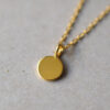 Necklace tiny Medaillon