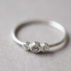 Ring 3 tiny Zirconia
