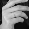 Ring Open dull finished