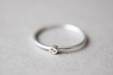 Ring tiny Zirconia