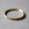 Ring with 4 white zirconia Stones