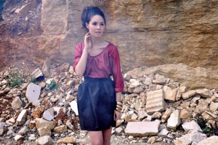 Skirt Brownmelange