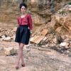 Skirt Brownmelange