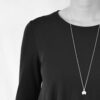 Necklace double blossom