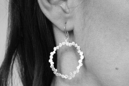 EarringsbrushedCircle