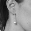 EarringsbrushedFlower