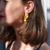 Earrings Pleated
