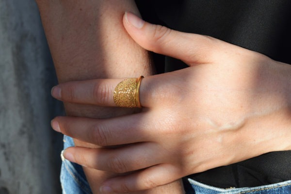 Ring dotty Halfmoon
