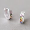 Earrings Creoles Stones
