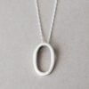 Necklace Ovale Brushed