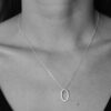 Necklace Ovale Brushed