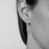 Earrings Long Square