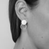 Earrings Disc Ring