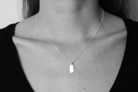 Necklace Medaillon Square