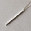 Necklace Brushed Long Stick – Bild 4