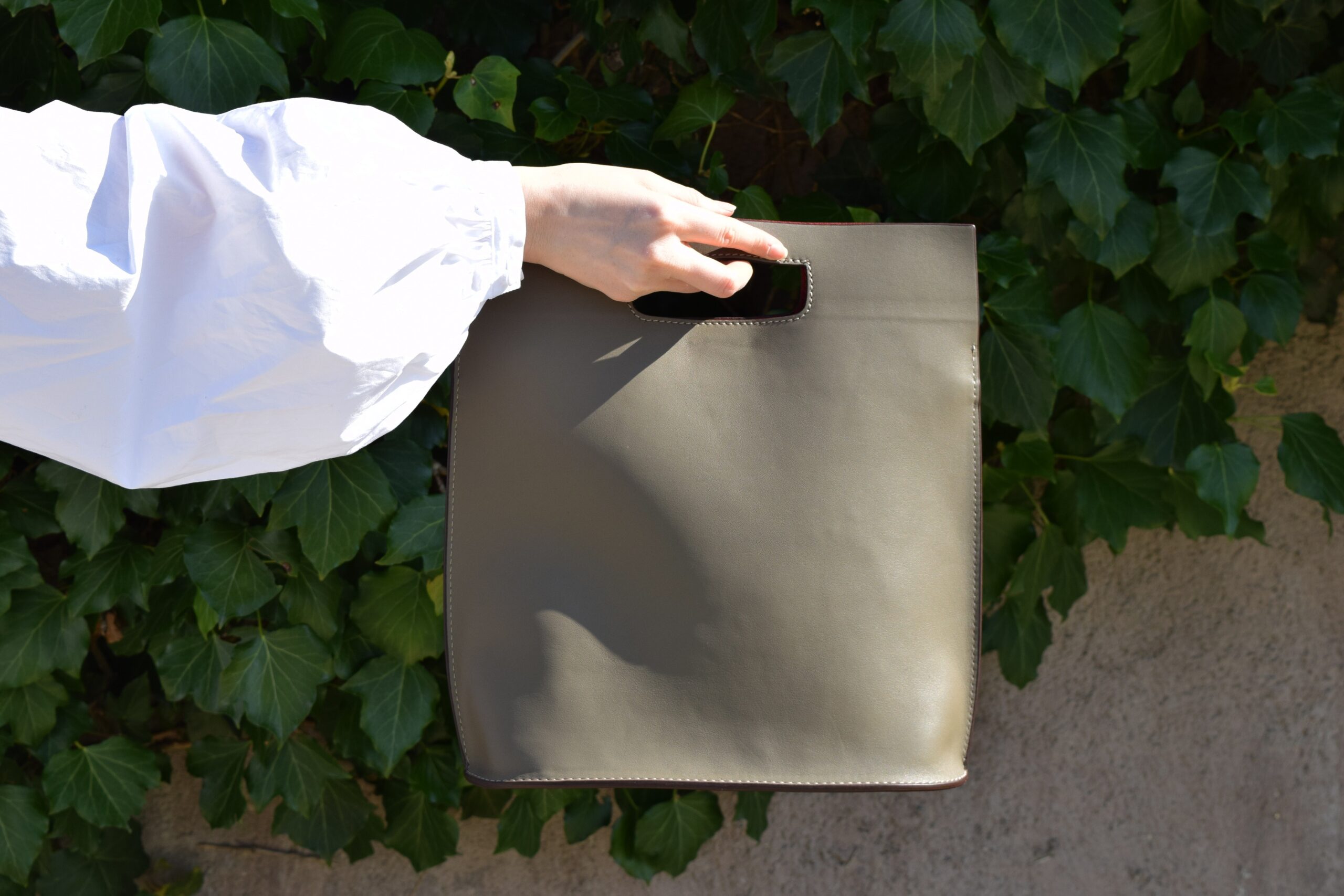 Leatherbag Open Elefant