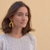 Earrings Freeform Crunch Gold – Bild 3