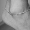 Anklet Flat Chain – Bild 2