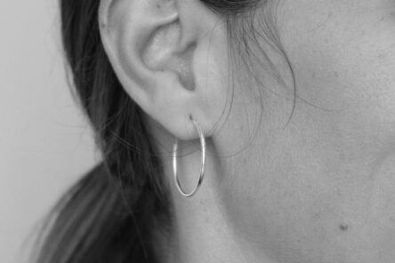 Alternative view of Hoops Small Fine 2.5 cm