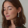 Earrings Black Agate – Bild 2