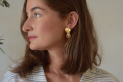 Alternative view of Earrings Unakite Jasper
