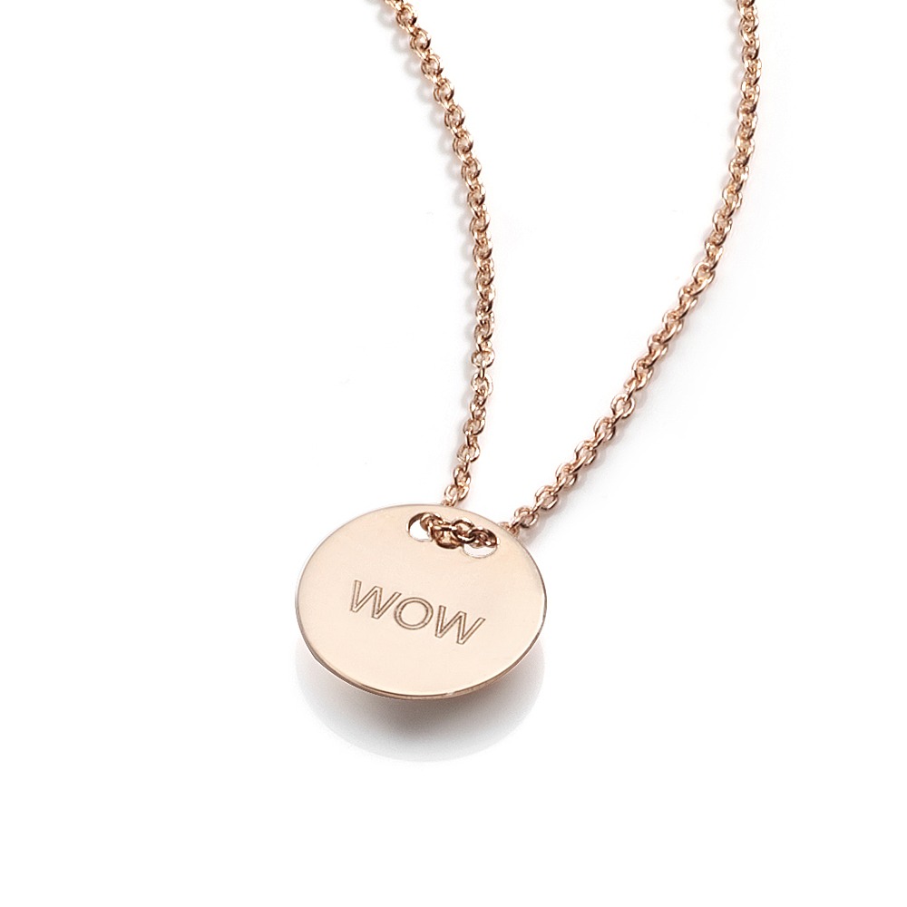 Burato Gioielli: Necklace "Wow", Rose Gold 18ct – Bild 4