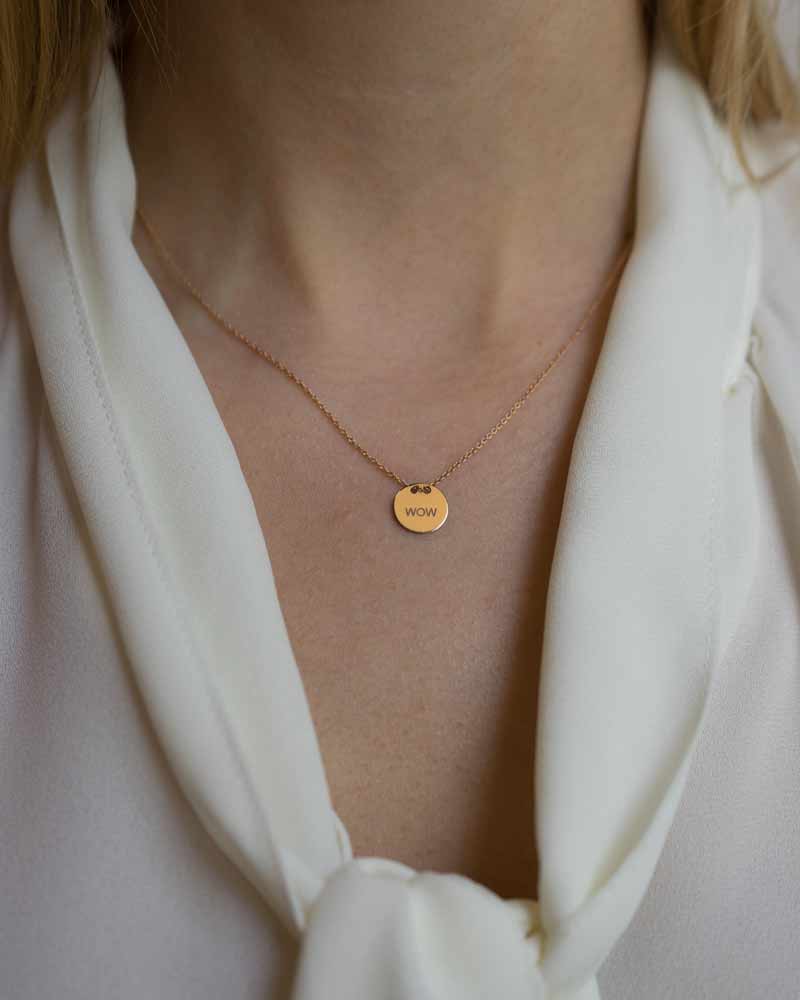 Burato Gioielli: Necklace "Wow", Rose Gold 18ct