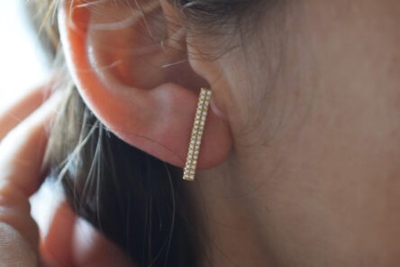 Earstuds Zirkonia Square Pair