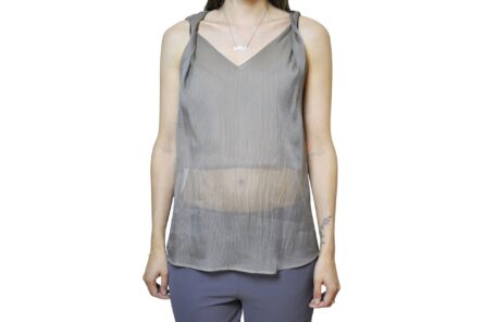 Blouse Taupe Striped