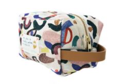 Alternative view of Lili Pepper: Organic Cotton Travel Pouch "My Storm" Small Size