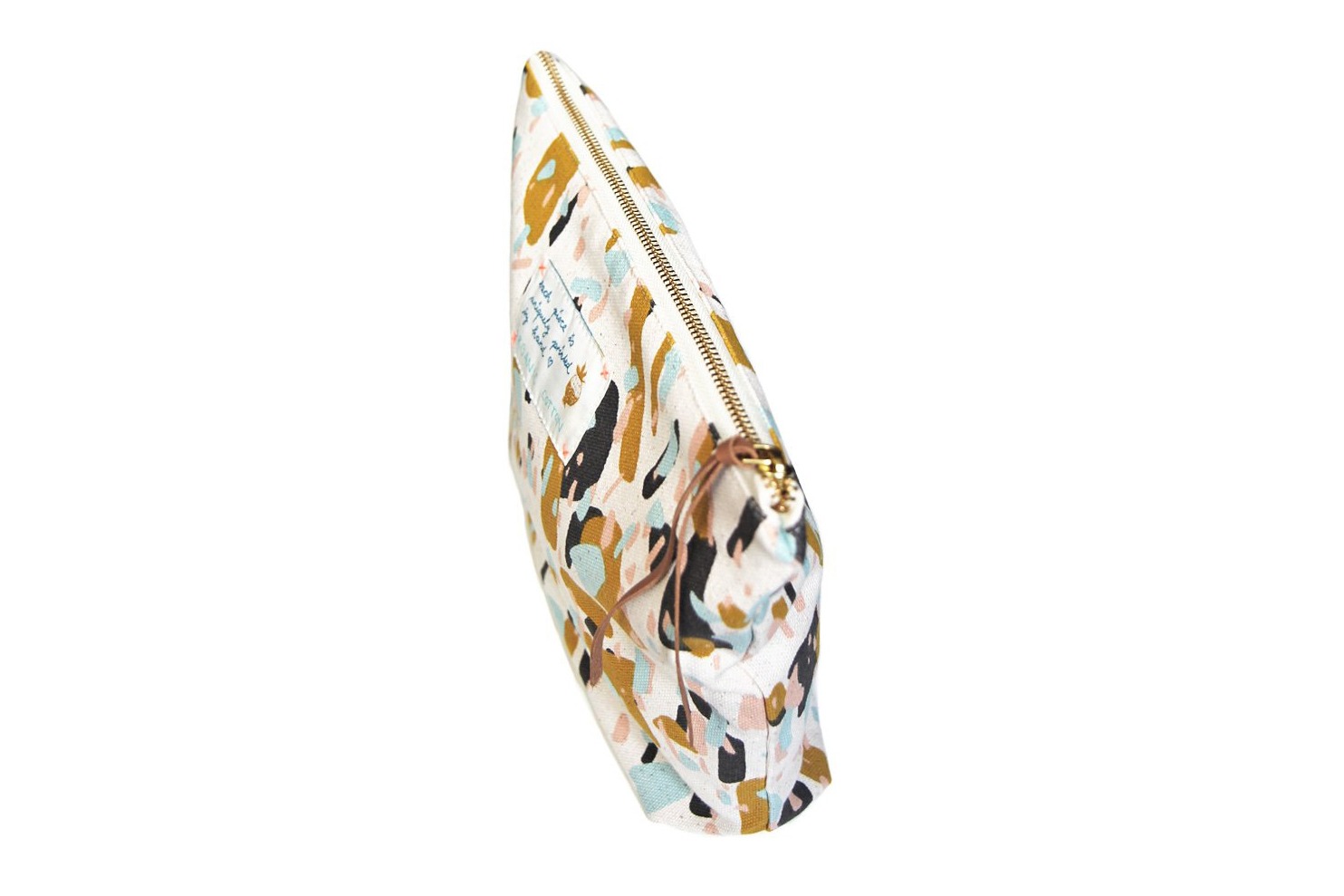 Lili Pepper: Organic Cotton Pouch "My Terrazzo" Big Size – Bild 3